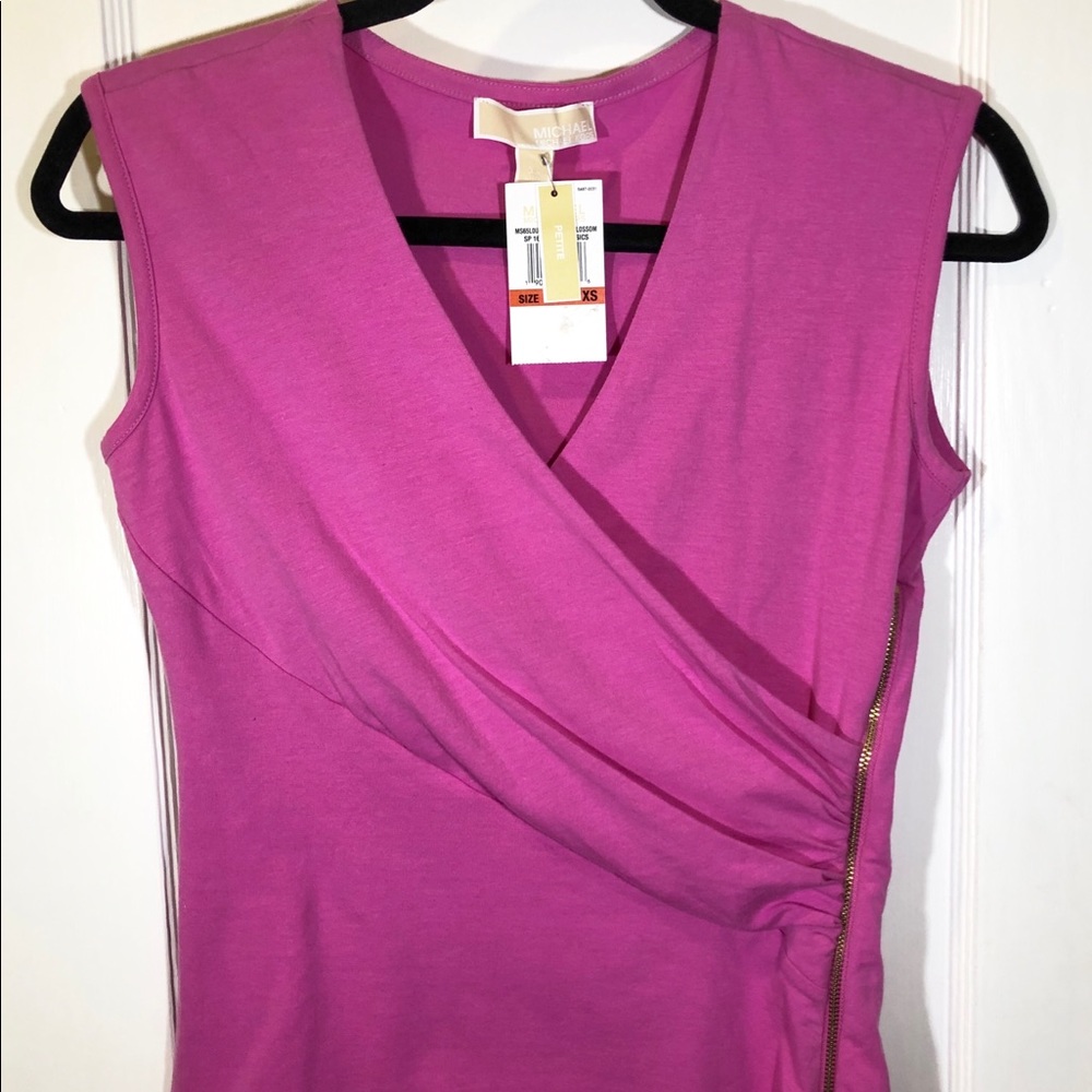 ✨Michael Kors Hot Pink Short Sleeve Top